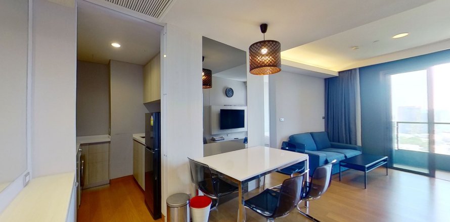 Condo à Khlong Toei, Bangkok, Thaïlande, 2 chambres  № 151705