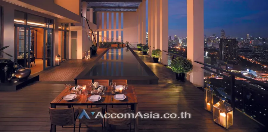 Penthouse in Sathon, Bangkok, Thailand 4 Schlafzimmer № 217134