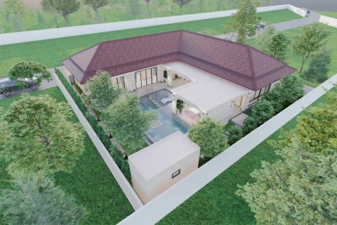 Дом в Хуа Хине, Таиланд с 3 спальнями  № 147612 - фото 2