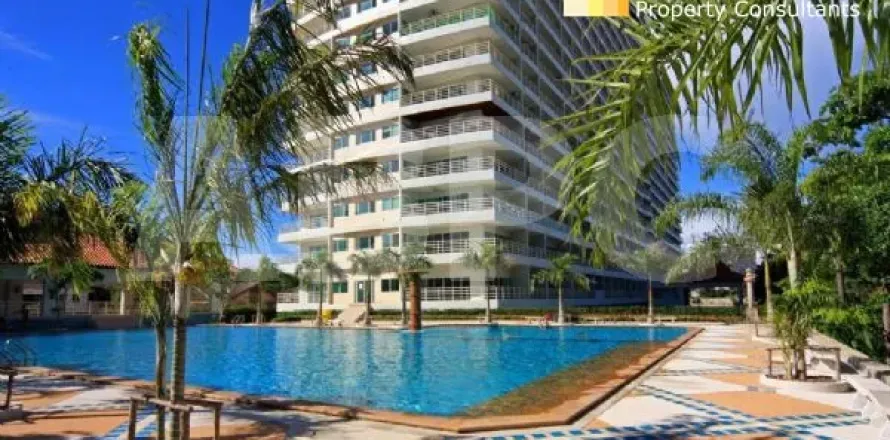 Estudio en el condominio en Jomtien Beach, Pattaya, Tailandia № 211029