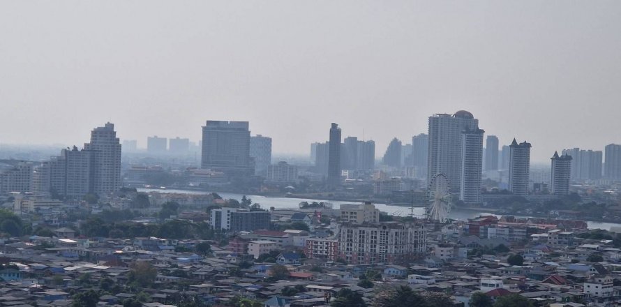 Studio in the Condo in Bang Kho Laem, Bangkok, Thailand  № 140667