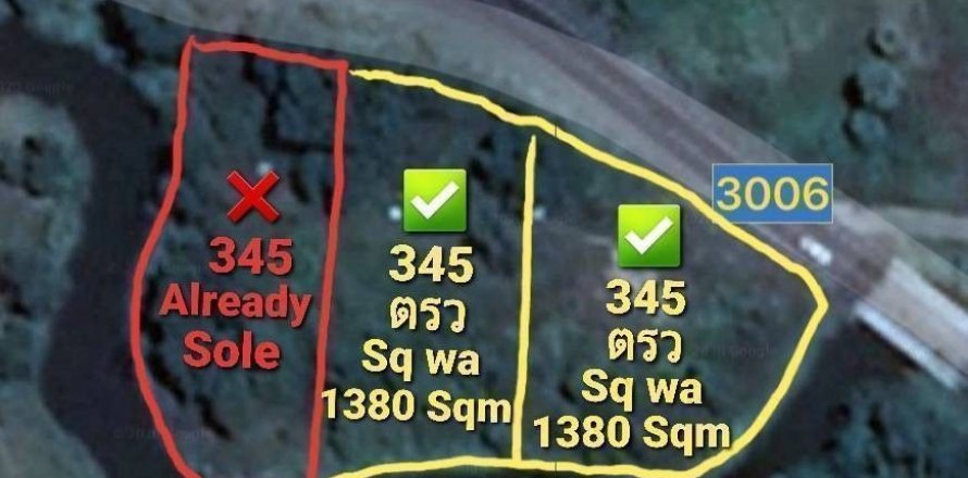 Land in Phang Nga, Thailand 2760 sq.m. № 140464