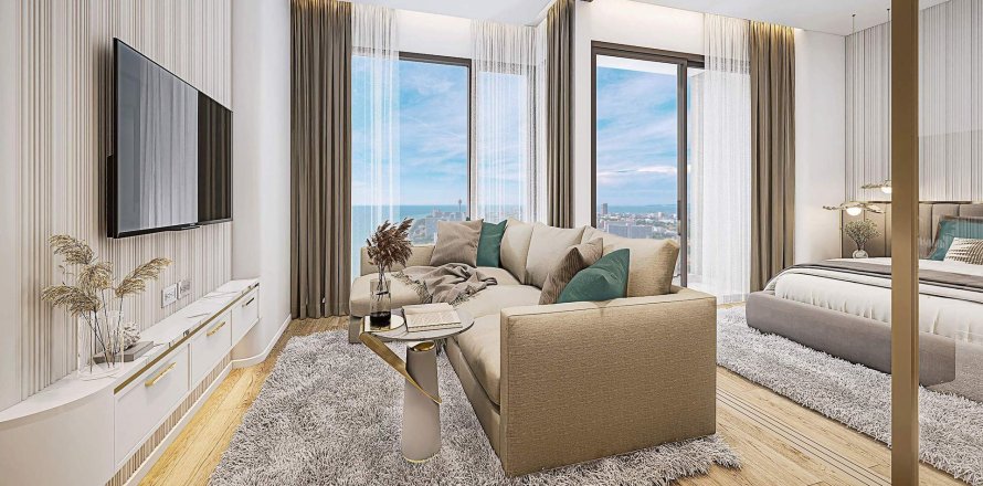 Appartement à Seaspire Jomtien, Pattaya, Thaïlande 1 chambre № 164881