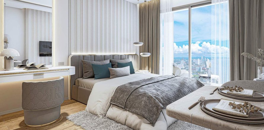 Studio à Seaspire Jomtien, Pattaya, Thaïlande № 164878