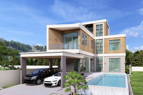 Вилла в Чалонге, Таиланд с 5 спальнями  № 149691 - фото 1