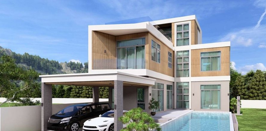 Вилла в Чалонге, Таиланд с 5 спальнями  № 149691