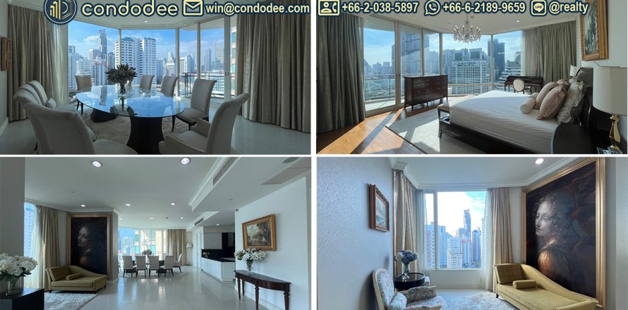 Condo à Watthana, Bangkok, Thaïlande, 4 chambres № 200614