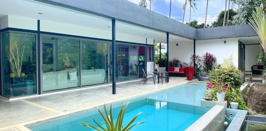 Пентхаус в Самуи, Таиланд с 4 комнатами  № 172427