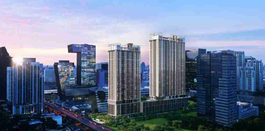 Condo à Bangkok, Thaïlande, 1 chambre № 183808