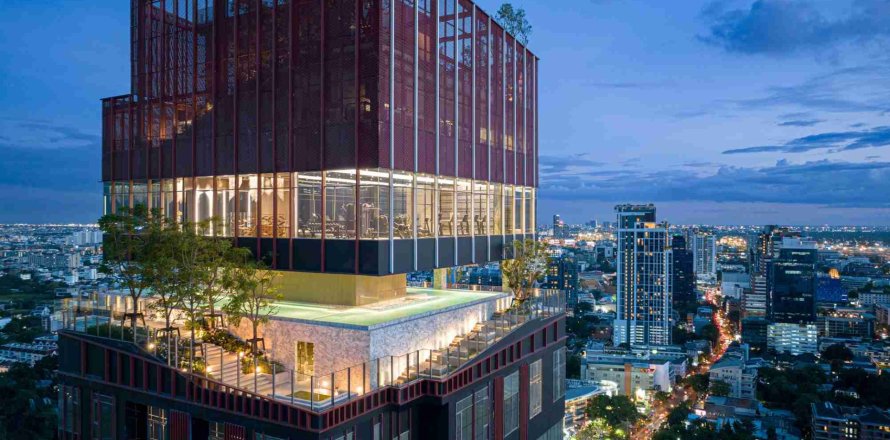 Condo à Bangkok, Thaïlande, 2 chambres № 183806