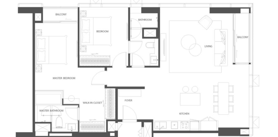 Off-plan THE STRAND THONGLOR in Bangkok, Thailand № 9363 - photo 1