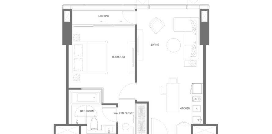 Off-plan THE STRAND THONGLOR in Bangkok, Thailand № 9363 - photo 1