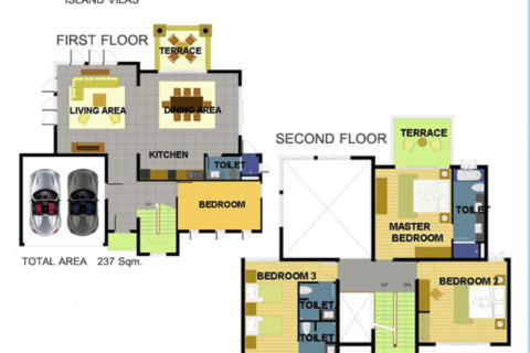 Вилла в Ча-аме, Таиланд с 4 спальнями  № 137013 - фото 18