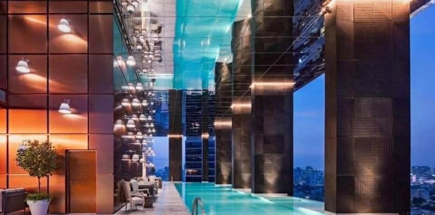 Студия в кондо в Ваттхане, Бангкок, Таиланд № 158473