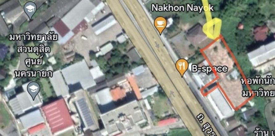 Terrain à Nakhon Nayok, Thaïlande 2556 m2 № 149124