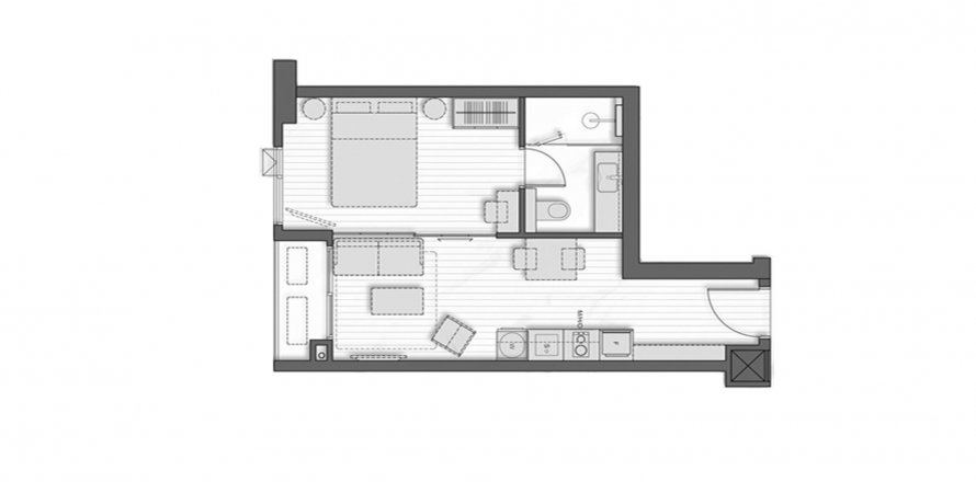 ЖК Muniq Sukhumvit 23 в Бангкоке, Таиланд № 9632 - фото 1