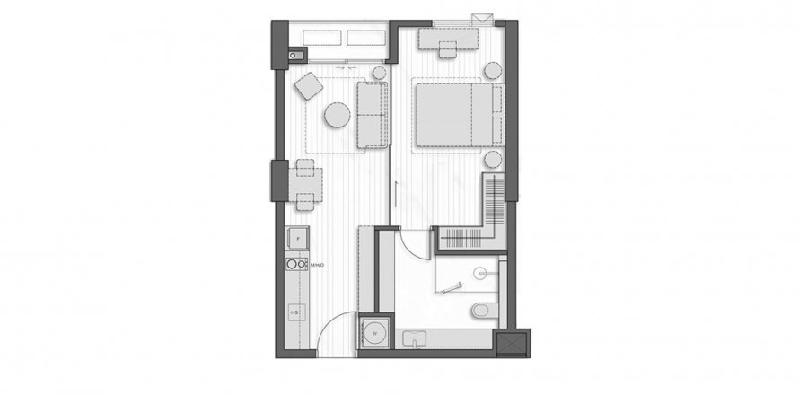 ЖК Muniq Sukhumvit 23 в Бангкоке, Таиланд № 9632 - фото 1