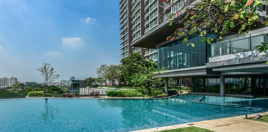 Condo à Bangkok, Thaïlande, 1 chambre № 184976