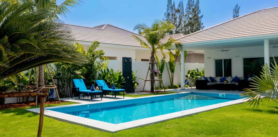 Вилла в Хуа Хине, Таиланд с 2 спальнями № 166486