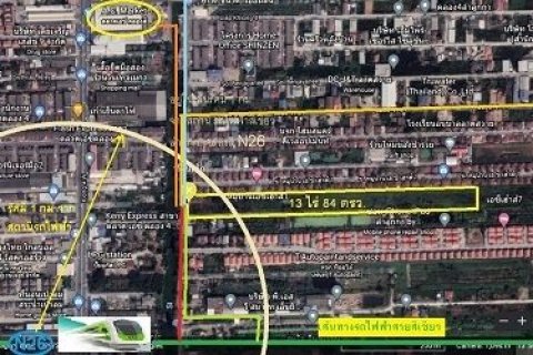 Земельный участок в Бан Лам Лук Ка, Таиланд 20800м2 № 148379