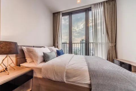 Studio dans le Condo à Din Daeng, Bangkok, Thaïlande  № 163206 - photo 2