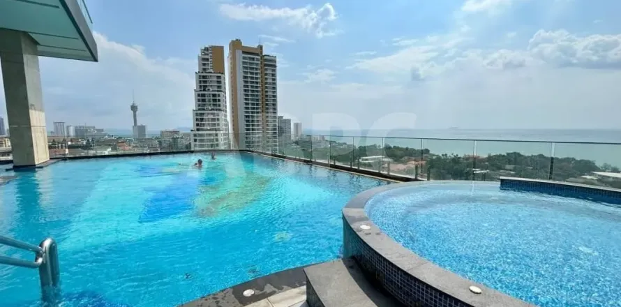 Condominio de 2 dormitorios en Pattaya, Tailandia № 210828