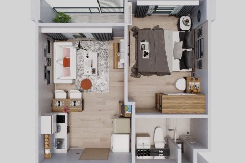 Studio dans le Condo à Phuket, Thaïlande  № 163446 - photo 8