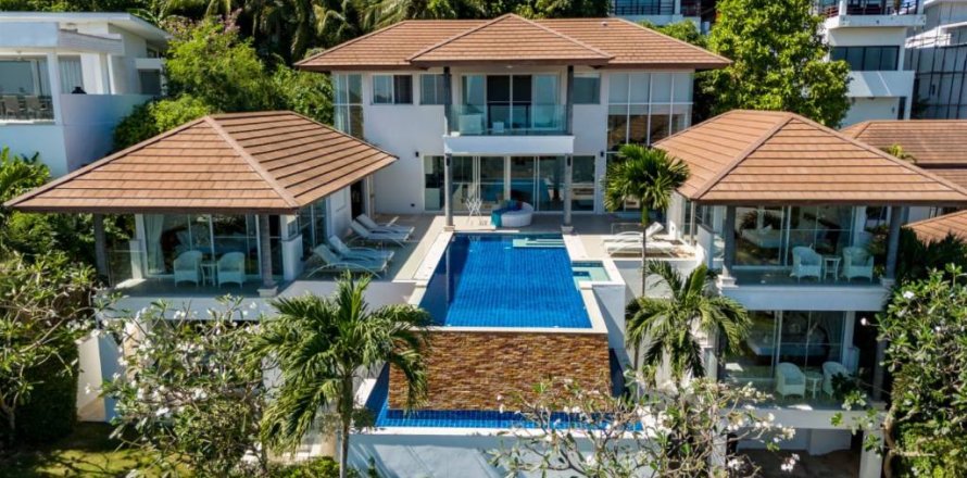 Вилла в Самуи, Таиланд с 5 спальнями № 154532