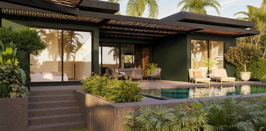 Villa in Surat Thani, Thailand 2 bedrooms № 154533