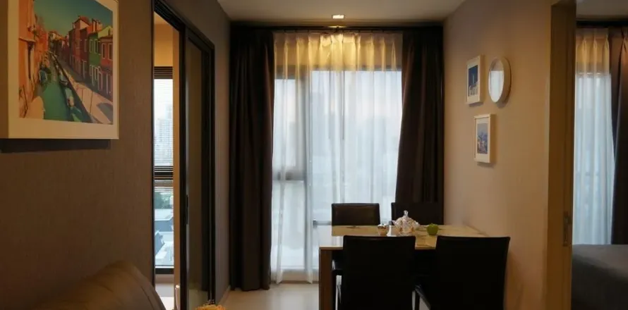 Studio in the Condo in Khlong Toei, Bangkok, Thailand  № 156124