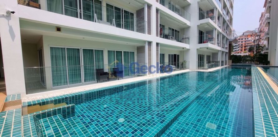 Condo à Pattaya, Thaïlande, 1 chambre № 196809