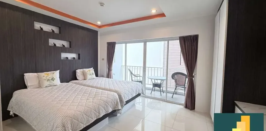 Estudio en el condominio en Pattaya, Tailandia № 210754