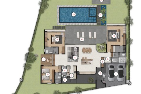 Villa à Rawai, Thaïlande 3 chambres № 165240 - photo 18