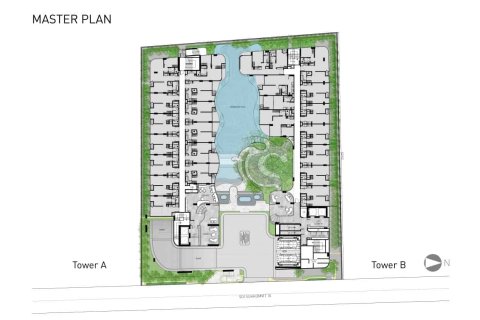 Condo à Bangkok, Thaïlande, 1 chambre  № 165237 - photo 15