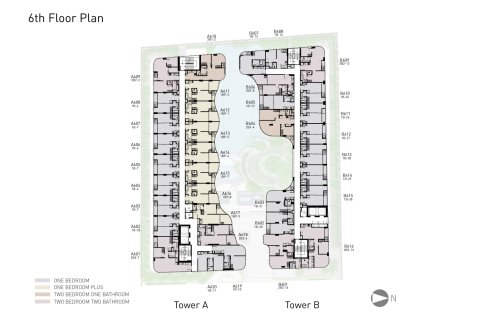 Condo à Bangkok, Thaïlande, 1 chambre  № 165239 - photo 14