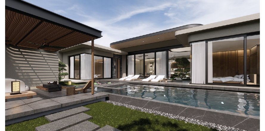 Villa à Rawai, Thaïlande 3 chambres № 165241