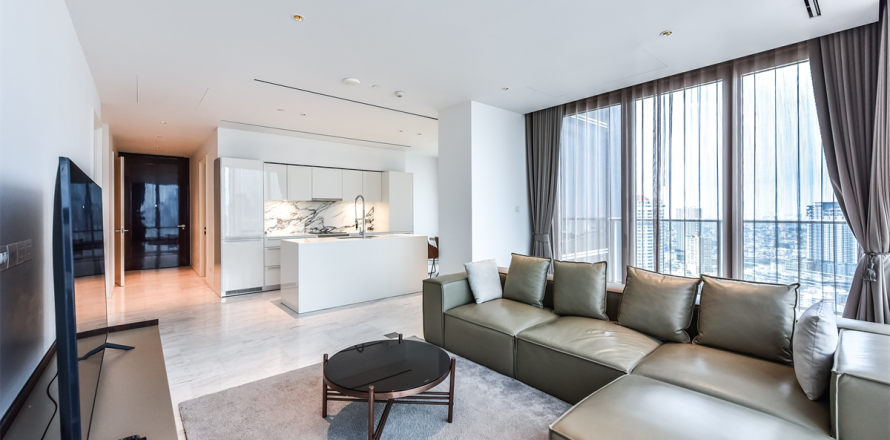 Condo à Bangkok, Thaïlande, 2 chambres  № 190170