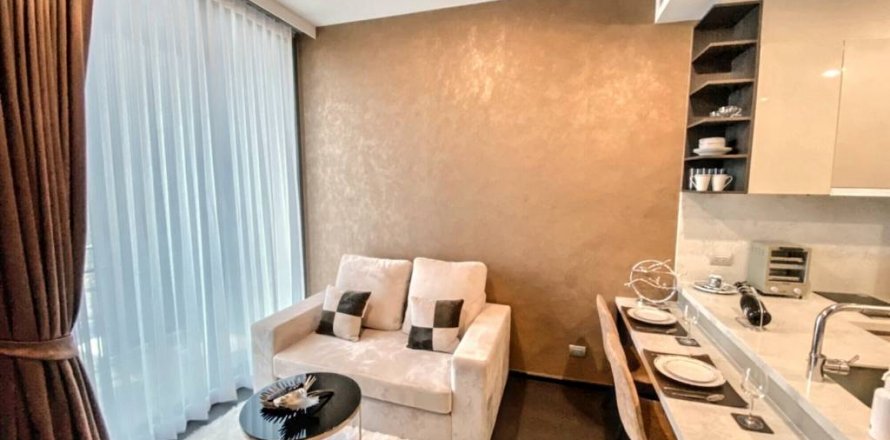Condo à Bangkok, Thaïlande, 1 chambre № 116433
