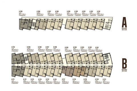 Condo à Phuket, Thaïlande, 2 chambres  № 157974 - photo 17