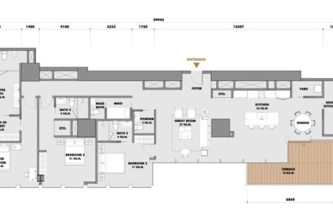 Condo in Bangkok, Thailand, 3 bedrooms  № 180718 - photo 23