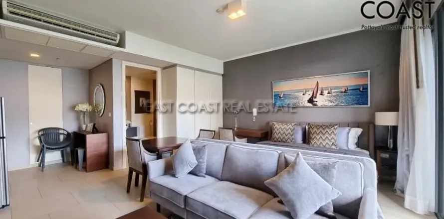 Estudio en el condominio en Pattaya, Tailandia № 213041
