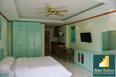 Estudio en el condominio en Jomtien Beach, Pattaya, Tailandia № 211025 - foto 4