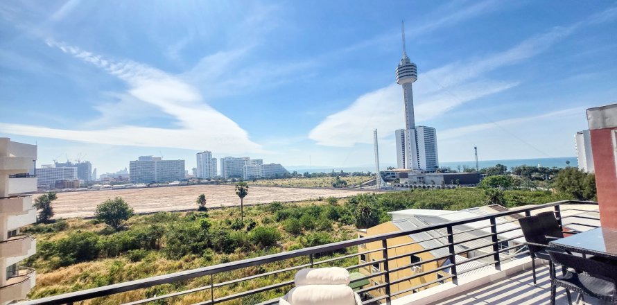 Пентхаус в Паттайе, Таиланд с 2 спальнями  № 157902