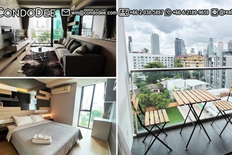 คอนโดมิเนียมในวัฒนา, กรุงเทพฯ, ประเทศไทย, 1 ห้องนอน № 201010