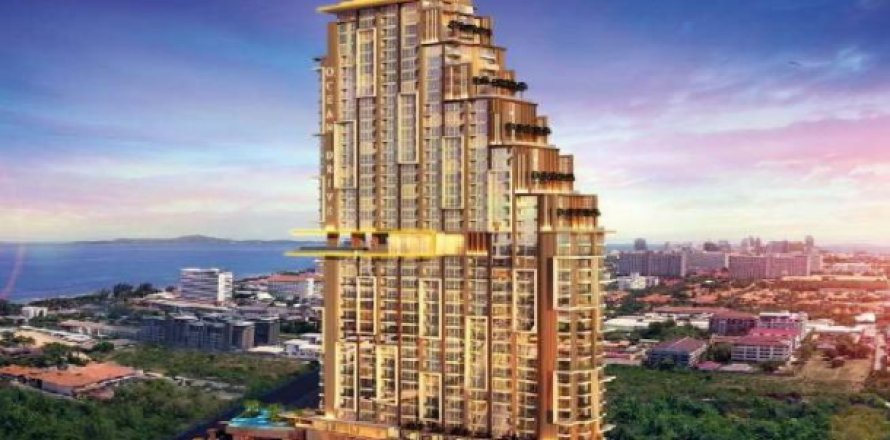 Appartement sur Jomtien Beach, Pattaya, Thaïlande 1 chambre № 203994