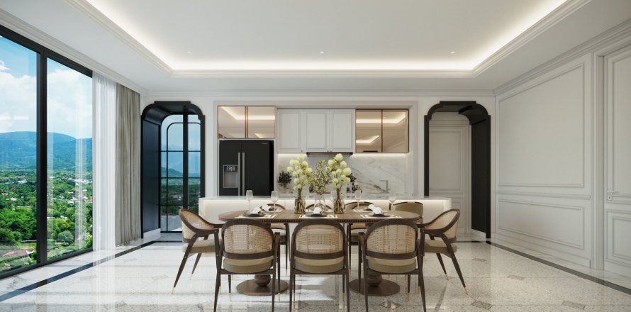 Кондоминиум с 3 спальнями в Банг Тао, Таиланд № 135283