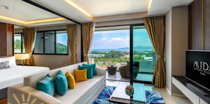 Condo sur Surin Beach, Thaïlande, 3 chambres № 179531