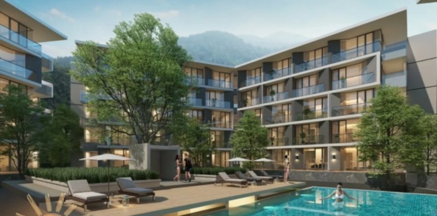 Condo à Patong, Thaïlande, 2 chambres  № 179526