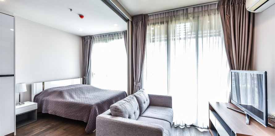 Condo à Bangkok, Thaïlande, 1 chambre № 184552