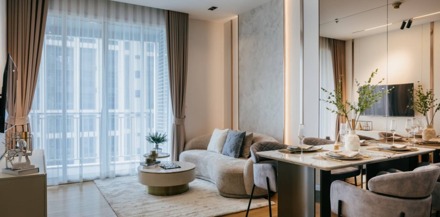 Condo à Bangkok, Thaïlande, 1 chambre  № 180636